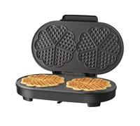 Black+Decker - Gofrera | Doble XL | 2 Gofres | Placas Antiadherentes | 33,6 x 18,2cm | 1400W | Temperatura Ajustable | Señal Luminosa | Asa Fría | Acabados en Inox