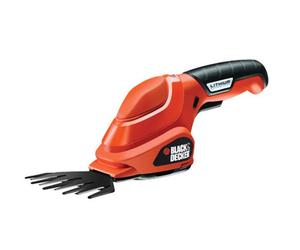 Black & decker gsl200-qw tijera de césped inalámbrica 8 cm 3,6 v lit