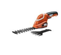 Black + Decker GSL700KIT-QW Cizallas Cortaplantas con Batería Al Litio 7V 1,5AH+