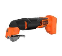 Black + Decker - Herramienta oscilante de 20 V máximo, multiherramienta, 6 velocidades, solo herramienta (BDCOS20B)