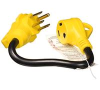 BLACK+DECKER JSC Road & Home 692117 - Adaptador RV de 18 Pulgadas, Macho de 50 amperios a Hembra de 30 amperios