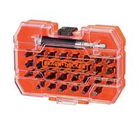 BLACK+DECKER Juego de puntas de destornillador de 31 piezas 25 mm A7228