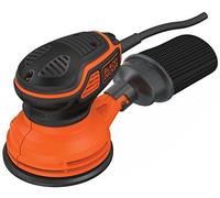 BLACK+DECKER Lijadora roto-orbital KA199-QS 240 W 125 mm 14.000 opm Velcro Bolsa y hoja incl.