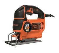 BLACK+DECKER KS801SE-QS power jigsaws 550 W - Sierra eléctrica (Corriente alterna, 550 W, 230 V, 8 cm, 3000 spm, 1,5 cm)