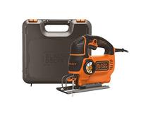 Caladora Black&Decker KS801SEK 550w 90mm tecnología autoselect con 2 hojas y maletín