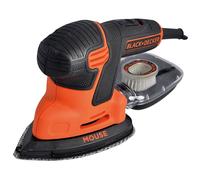 BLACK + DECKER Lijadora Compacta de Ratón KA2500K-GB, 120W