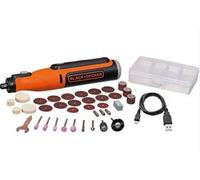 BLACK+DECKER Lijadora directa inalámbrica con accesorios BCRT8I