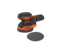 BLACK+DECKER Lijadora excéntrica inalámbrica 18V en bolsa BDCROS18