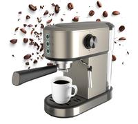 Cafetera Manual Black & Decker BXCO1350E 2 tazas 20 bares con bandeja calienta platos