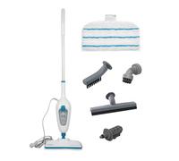 BLACK+DECKER Mopa de vapor 2 en 1, FSMH13E5-QS | Limpiador de vapor de mano multifunción y 5 accesorios incluidos