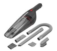 Black+Decker NVB12AVA-XJ, Aspiradoras de Mesa, Gris, Rojo, 8.5 W, 0.37 Liters, 78 decibeles