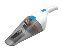 BLACK+DECKER NVC115JL-QW - Aspirador de mano sin cable 3.6V (1.5Ah) Dustbuster con acción ciclónica, Blanco/Azul
