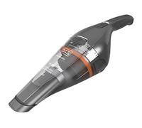 Black+Decker NVC220WC-QW - Aspiradora de Mano inalámbrica, Tecnología de Litio de 7.2V, Capacidad del Recipiente, 385 ml, Base de Carga e indicador, Color Cromado