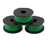 BLACK+DECKER Pack de 3 bobinas de hilo para desbrozadora y cortabordes, 6m de largo y 2mm de diámetro, compatible con modelos GL7033, GL8033, GL933, GL9035, STB3620L, A6486