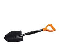 BLACK+DECKER Pala - 67cm - 800gr - Inoxidable - Cabeza de Acero al Carbono y Mango de Fibra de Vidrio - Negro