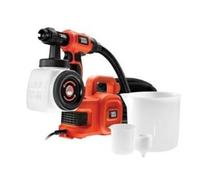 BLACK+DECKER Pistola de pintura 450W con turbina para pulverización fina HVLP400