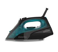 BLACK+DECKER - Plancha Vapor 2400W | Suela Cerámica | Vapor Continuo 0-45 g/min | Golpe Vapor 150 g/min | Planchado Vertical | Regulador Temperatura | Antigoteo | Doble Antical | Autolimpieza | Negro