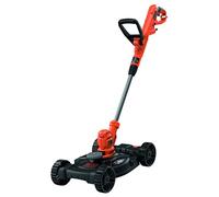BLACK+DECKER Podadora 3-en-1 Cortacésped, Cortabordes y Bordeadora 550W, Ancho de Corte 30cm, 2 alturas de corte de 40 y 60mm, Diseño Compacto y Ligero Mango Telescópico, BESTA530