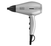 Black&Decker - Secador de pelo iónico BXHDA2400E | 2400W | Motor AC | 2 velocidades | 3 temperaturas | Golpe de aire frío | Filtro extraíble