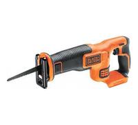 BLACK+DECKER Sierra alternativa inalámbrica 18V, sin batería BDCR18N