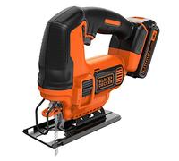 BLACK+DECKER Sierra de Calar a Batería Inalambrico 18 V 2.0Ah BDCJS18