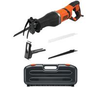 BLACK+DECKER Sierra trasera con soporte para ramas, en caja BES301K