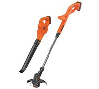 BLACK+DECKER Set desbrozadora y soplador de hojas ST1823GWC18