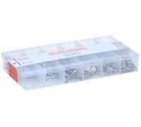 BLACK+DECKER Surtido de tornillos - 332 piezas - PH1 - PH2 - Juego de tornillos para madera