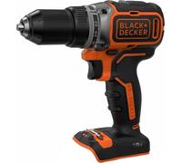 BLACK+DECKER Taladro Atornillador sin Escobillas 18V, Mayor Potencia, 23 Posiciones, 2 Velocidades Variables, No Incluye Cargador ni Batería, Sistema POWER CONNECT, BL186N-XJ