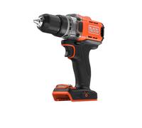 BLACK+DECKER Taladro Atornillador Sin Cable de 18V, Par Máximo de 45Nm, 2 Configuraciones de Velocidad, Mandril Sin Llave y Luz LED, BCD382XN-XJ