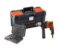 BLACK+DECKER Taladro percutor 850W + 32 accesorios BEH850KA32
