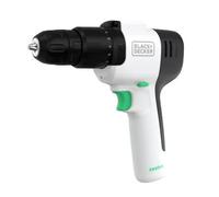 Black & Decker Taladro Percutor REVIVA 12V, REVHD12C-QW - 10mm, 10+1 Posiciones, 2 Velocidades, Batería 1,5Ah | ¡Mayor Potencia en Menos Espacio!