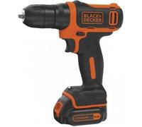 BLACK+DECKER BDCD12 Taladro atornillador a batería 10.8 V litio 26Nm (incluye batería litio 10.8 V 1.5 Ah)