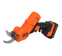 BLACK+DECKER Tijera de podar eléctrica de 18V con batería, BCPP18D1-QW | Potencia inalámbrica de 18 V, Capacidad de corte de 25 mm, Hasta 500 cortes