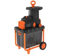 BLACK+DECKER Trituradora de residuos de ramas y jardín 2800 W BEGAS5800