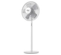 BLACK+DECKER - Ventilador de pedestal BXEFP60E | 60W | Sistema de oscilación | Inclinación ajustable | 5 aspas | 3 velocidades | 130 cm altura | Base redonda | Silencioso | Minimalista