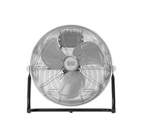Black+Decker - Ventilador de Suelo 60W, 3 Velocidades, Diámetro 35cm, 3 Aspas en Metal, Inclinación Ajustable, Base Antideslizante, Asa de Transporte, Rejilla Extraíble, Organizador de Cables, Negro