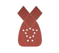 BLACK+DECKER X31029-QZ - 20 hojas de lija para Mouse. Grano Surtido: 5 x G80, 5 x G120, 5 x G180 y 5 x G240. Madera, pintura y barniz.