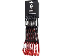 Black Diamond HotWire 12cm 6er Pack de cintas exprés de escalada 12 Rojo