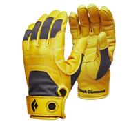 Black Diamond - Accesorios para escalada - Transition Gloves Natural de Cuero - Talla M - Amarillo Amarillo M