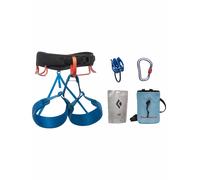 Black Diamond - Arneses Escalada - M Momentum Harness Package - Talla 163-174 cm - Azul Azul 163-174 cm