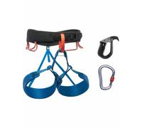Black Diamond - Arneses Escalada - M Momentum Harnss Pilot Package - Talla 157-168 cm - Azul Azul 157-168 cm