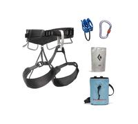Black Diamond - Arneses Escalada - Momentum 4S Pack Anthracite - Talla XS - Negro Negro XS