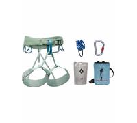 Black Diamond - Arneses Escalada - W Momentum Harness Package para Mujer - Talla 169-180 cm - Verde Verde 169-180 cm