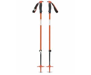 Black Diamond - Bastones de esquí de travesía - Traverse Octane de Aluminio - Talla 155 cm - Naranja Naranja 155 cm