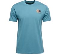 Black Diamond - Camisetas - M Faded SS Tee Creek Blue - Talla M - Azul Azul M
