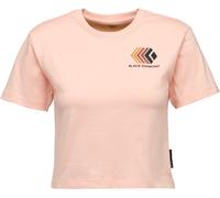 Black Diamond - Camisetas mujer - W Faded Crop SS Tee Alpine Sunrise para Mujer - Talla L - Rosa Rosa L