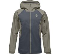 Black Diamond - Chaquetas de esquí - M Recon LT Stretch Shell Pine Smoke Carbon - Talla XL - Gris Gris XL