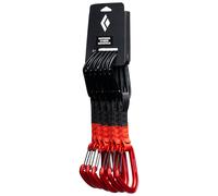 Black Diamond - Cintas express Escalada - Hotforge Hybrid Quickpack 12 Cm Octane - Rojo Rojo one size