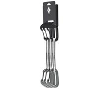 Black Diamond - Cintas express Escalada - Litewire Quickdraw 16 Cm 3 Pack - Negro Negro